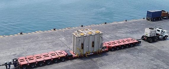 Soluciones de transporte fluvial por ríos con gabarras y remolcadores