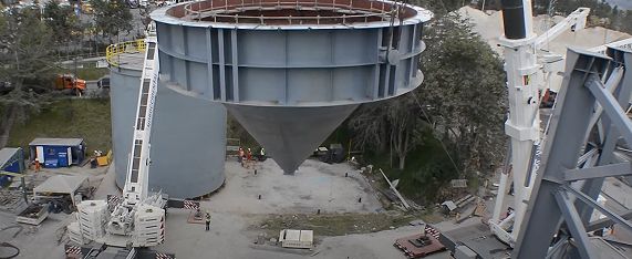 Servicios de transporte especializado para carga sobredimensionada y pesada