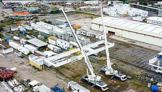 Noroccidental en acción, proyectos de infraestructura civil y transporte de carga pesada