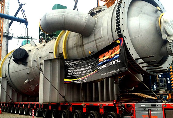 Línea de tiempo de la trayectoria y evolución de Noroccidental en transporte pesado